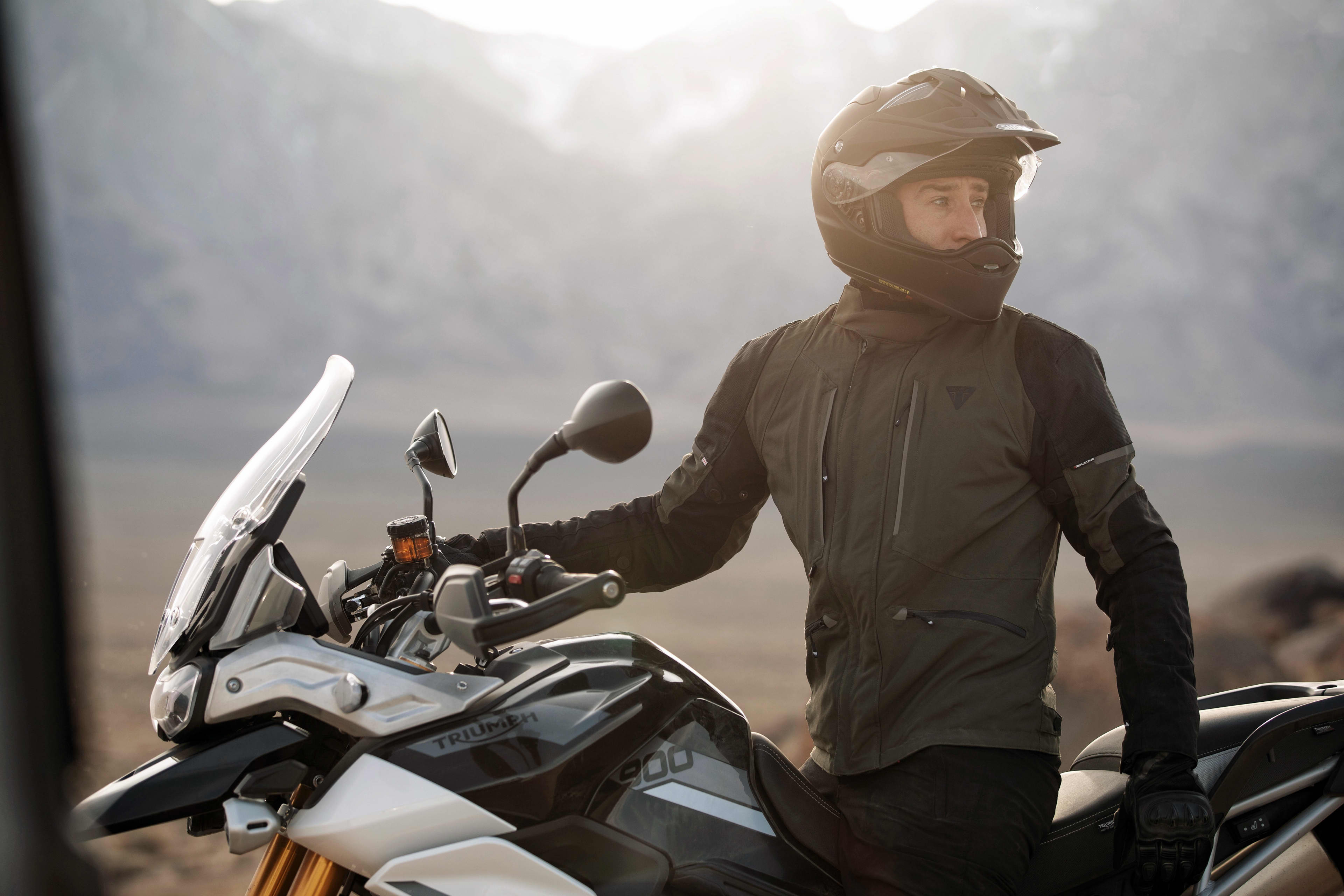 TRIUMPH Triumph CRANBOURNE JACKET バイク Cranbourne Adventure Tourer Black Jacket | Motorcycle Clothing